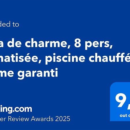 Villa De Charme, 8 Pers, Climatisee, Piscine Chauffee, Calme Garanti ロクブリューヌ・シュル・アルジャン エクステリア 写真